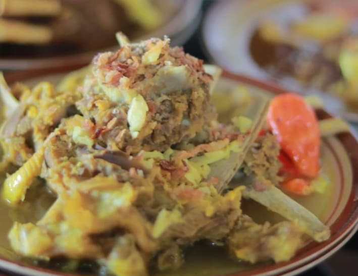 Lauk Pendamping Sate Buntel H. Bejo