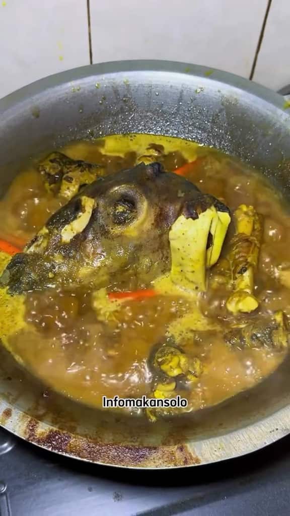 Menu Tengkleng Solo Kuah Rempah