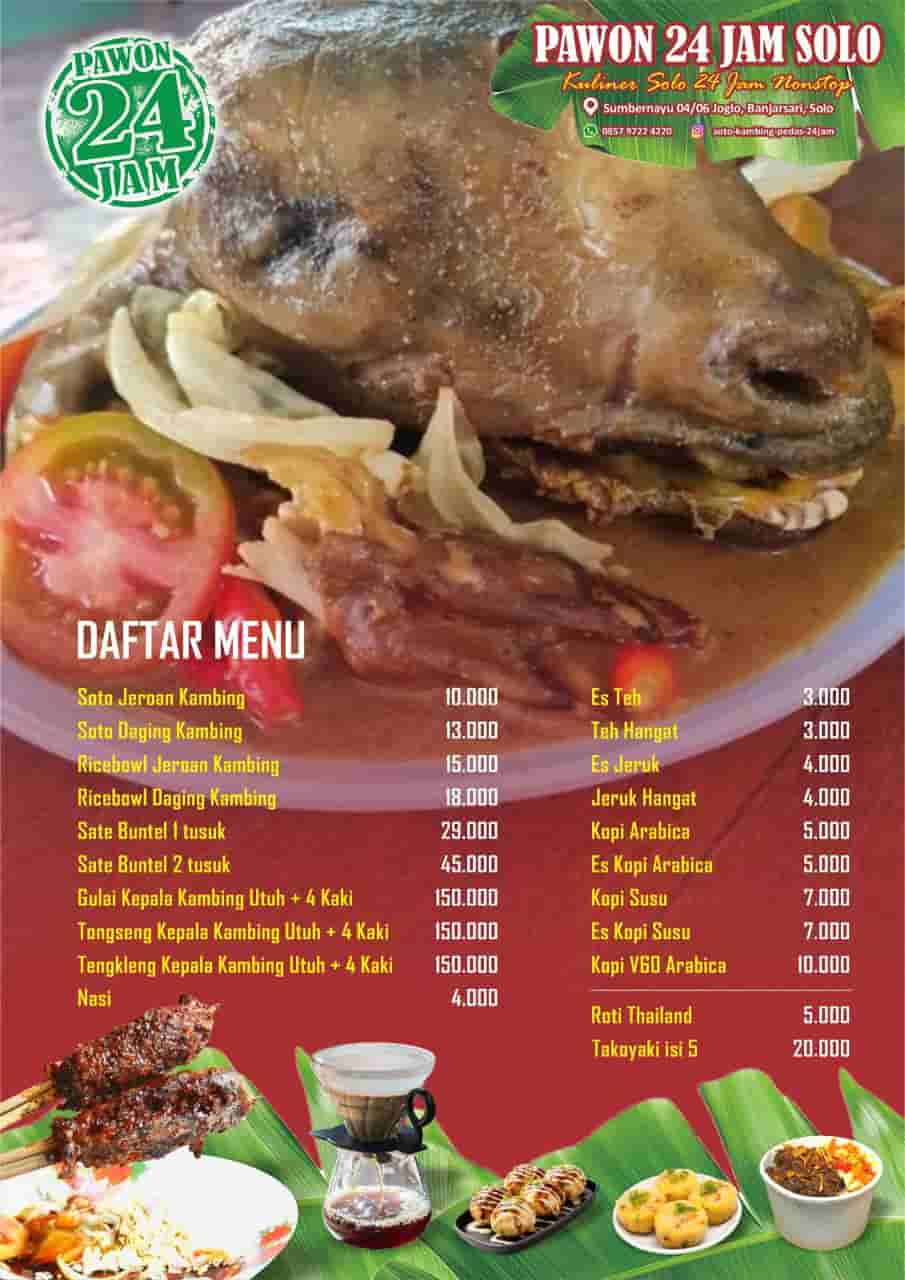 Tengkleng kepala kambing Solo