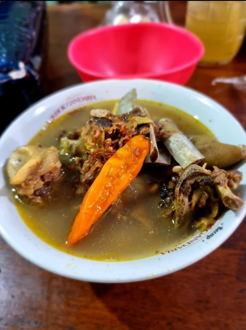 tengkleng Solo kuah rempah