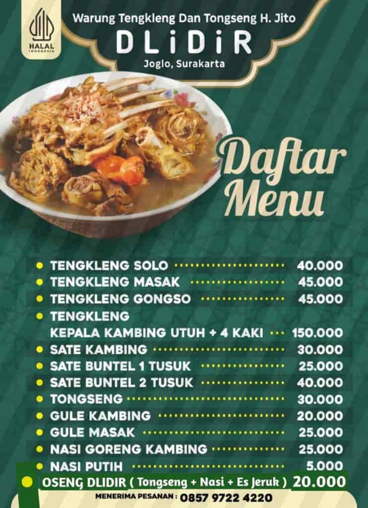 Apa Saja Menu Favorit di Warung Makan Legendaris Solo