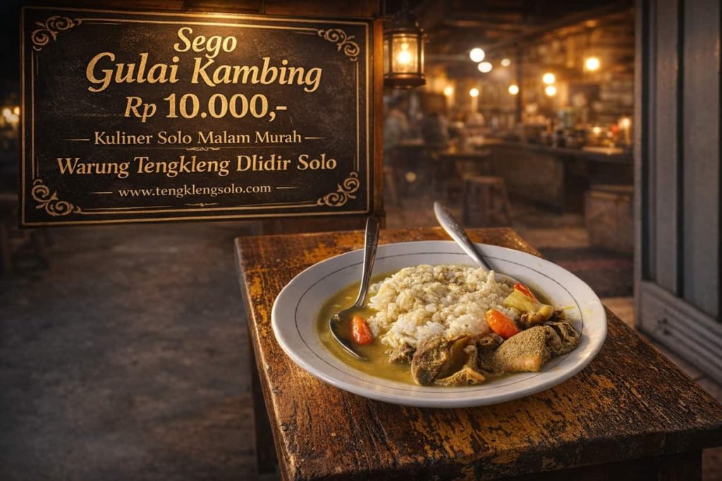 Gule Kambing Autentik Solo Paling Nendang Rahasia Kuah Kental, Daging Empuk, Harga Bersahabat!