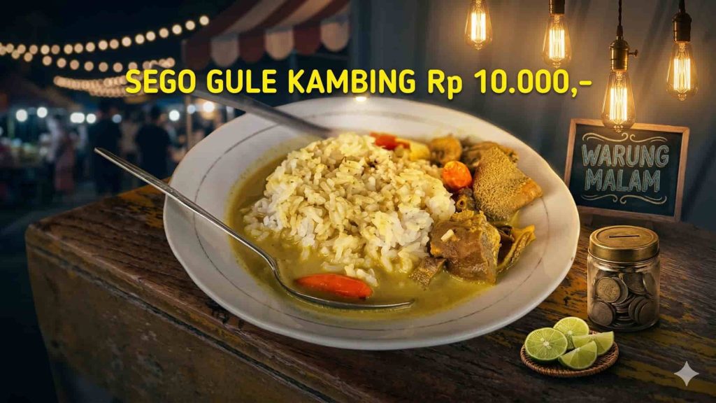 Kuliner Malam Solo Joglo Sego Gule: Tempat Paling Dicari Penikmat Kambing Muda yang Empuk & Nendang!