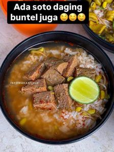 Kuliner Solo 24 Jam di Pawon 24 Jam soto daging kambing enak