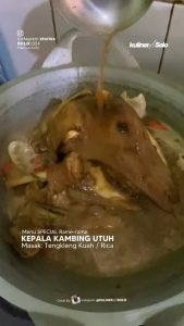 Jejak Rasa Kepala Kambing Kuningan